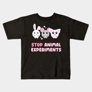 Stop Animal Experiments Kids T-Shirt